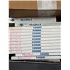Image 4 : Metal Warehouse Shelving Unit & Contents: ProFlo Sewage Pump Kit, Purolator Filters, Rolling Bin, et