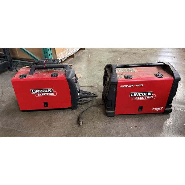 Qty 2 Lincoln Electric Welders