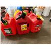 Image 6 : Qty 5 Fuel Cans: 4 Gas/1 Diesel