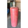 Image 1 : Red Cylinder Acetylene Tank (Empty or Near Empty)