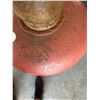 Image 3 : Red Cylinder Acetylene Tank (Empty or Near Empty)