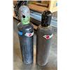 Image 1 : Qty 2 Cylinder Acetylene Tanks (Empty or Near Empty)