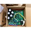Image 13 : Contents of Pallet: Multiple Boxes Relays, Circuit Breaker Transformers, Pipe Fittings, Clamps, Hard