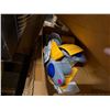 Image 18 : Contents of Pallet: Multiple Boxes Relays, Circuit Breaker Transformers, Pipe Fittings, Clamps, Hard
