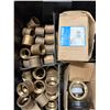 Image 9 : Qty 2 Bins Multiple Anti-Siphon Vacuum Breakers, Brass Fittings, Reducers & Couplings, Misc Sizes
