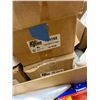 Image 10 : Contents of Pallet:  Sloan Soap Dispensers, Adhesives, Cleanouts, Floor Drains, Caps, Clamps, Hardwa