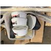 Image 19 : Contents of Pallet:  Sloan Soap Dispensers, Adhesives, Cleanouts, Floor Drains, Caps, Clamps, Hardwa