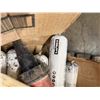 Image 21 : Contents of Pallet:  Sloan Soap Dispensers, Adhesives, Cleanouts, Floor Drains, Caps, Clamps, Hardwa
