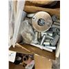 Image 24 : Contents of Pallet:  Sloan Soap Dispensers, Adhesives, Cleanouts, Floor Drains, Caps, Clamps, Hardwa