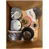 Image 2 : Contents of Pallet:  Sloan Soap Dispensers, Adhesives, Cleanouts, Floor Drains, Caps, Clamps, Hardwa