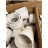 Image 4 : Multiple Charlotte PVC Pipe Fittings, Y's, T's, Elbows, Couplings, Caps, etc Misc Sizes