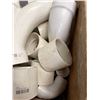 Image 9 : Multiple Spears & Charlotte PVC Pipe Fittings, Y's, T's, Elbows, Couplings, Caps, etc Misc Sizes