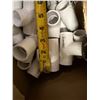 Image 12 : Multiple PVC Pipe Fittings, Y's, T's, Elbows, Neoprene Gaskets, etc Misc Sizes