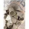 Image 16 : Multiple PVC Pipe Fittings, Y's, T's, Elbows, Neoprene Gaskets, etc Misc Sizes