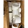 Image 17 : Multiple PVC Pipe Fittings, Y's, T's, Elbows, Neoprene Gaskets, etc Misc Sizes