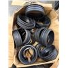 Image 2 : Multiple PVC Pipe Fittings, Y's, T's, Elbows, Neoprene Gaskets, etc Misc Sizes