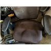 Image 8 : Qty 2 Rolling Office Chairs & 1 Folding Chair, Misc Sizes