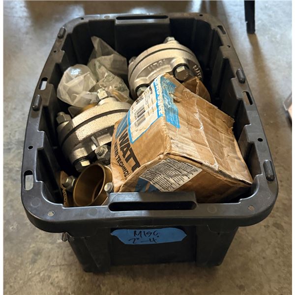 Bin Multiple Watts Dielectric Flanged Pipe Fittings, Misc Sizes
