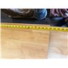 Image 9 : Husky Mobile Wooden Adjustable Height Table w/ Metal Legs & 2 Drawers 52" x 24" x 33"H