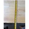 Image 9 : Wooden Table w/ Metal Legs 71.5" x 24" x 31"H