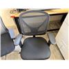 Image 2 : Qty 3 Rolling Office Chairs, Misc Sizes