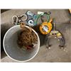 Image 1 : Harrington CF Series Manual Chain Hoist, Shackles, Hooks, Pipe Clamp, Chain, etc