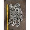 Image 10 : Multiple Chains w/ Hook Ends, Misc Sizes