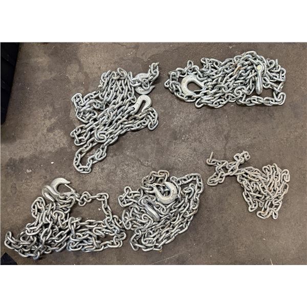 Multiple Chains w/ Hook Ends, Misc Sizes