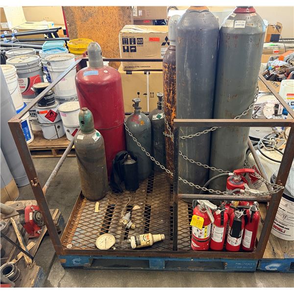 Metal Mesh Cage 48" x 39" x 36"H  (Contents Not Included)
