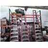 Image 3 : Warehouse Pallet Rack Shelving System 197" x 36" x 144"H (Contents & Ladders Not Included)