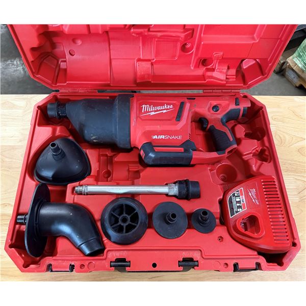 Milwaukee 2572-20 Air Snake w/ Accessories in Hard Case