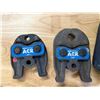 Image 3 : Qty 7 Nibco ACR Press Jaws, Misc Sizes, in Husky Case
