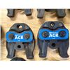 Image 5 : Qty 7 Nibco ACR Press Jaws, Misc Sizes, in Husky Case