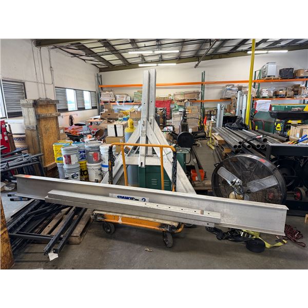 Spanco 2ALU1212 Aluminum Gantry Crane 144"L  (Missing Top Plates)