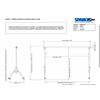 Image 29 : Spanco 2ALU1212 Aluminum Gantry Crane 144"L  (Missing Top Plates)