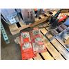 Image 15 : Ridgid 700 Pipe Threader, 258-XL Pipe Cutter, Pipe Support Stands, etc