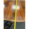 Image 18 : Colonial Williamsburg Wooden Semi-Circle Desk 74" x 31" x 37"H