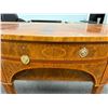 Image 2 : Colonial Williamsburg Wooden Semi-Circle Desk 74" x 31" x 37"H