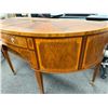 Image 3 : Colonial Williamsburg Wooden Semi-Circle Desk 74" x 31" x 37"H