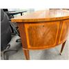 Image 8 : Colonial Williamsburg Wooden Semi-Circle Desk 74" x 31" x 37"H