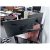 Image 8 : Qty 2 MSI Nvidia G-Sync 3CA7 Monitors Mounted on Black Dual Monitor Stand 27" (each)