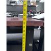 Image 11 : Husky Wooden Table w/ Metal Legs 72" x 24" x 31.5"H w/ Rolling Office Chair