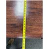 Image 10 : Husky Wooden Table w/ Metal Legs 72" x 24" x 31.5"H w/ Rolling Office Chair