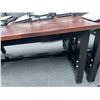 Image 2 : Husky Wooden Table w/ Metal Legs 72" x 24" x 31.5"H w/ Rolling Office Chair