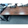 Image 4 : Husky Wooden Table w/ Metal Legs 72" x 24" x 31.5"H w/ Rolling Office Chair