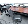 Image 6 : Husky Wooden Table w/ Metal Legs 72" x 24" x 31.5"H w/ Rolling Office Chair