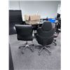 Image 8 : Qty 3 Rolling Office Chairs, Misc Sizes