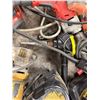 Image 7 : Multiple Power Tools: Hilti Rotary Hammer, Work Light, DeWalt & Makita Drills, Chargers, etc (Cart N