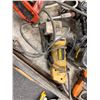 Image 8 : Multiple Power Tools: Hilti Rotary Hammer, Work Light, DeWalt & Makita Drills, Chargers, etc (Cart N