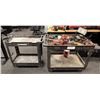 Image 1 : Qty 2 Rolling Utility Carts, Misc Sizes (Contents Not Included)